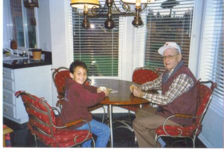 Russel and his Great-Great Grandfather