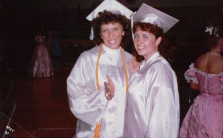 Tina & Tammy at Graduation