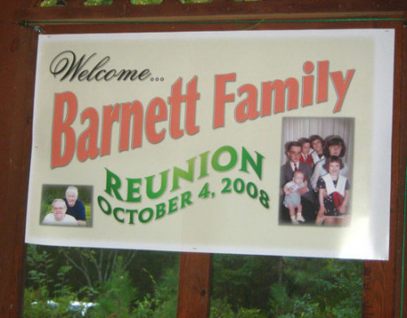 BARNETT FAMILY REUNION 2008