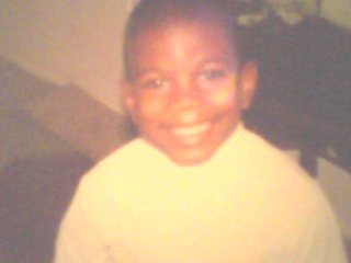 My youngest son back then
