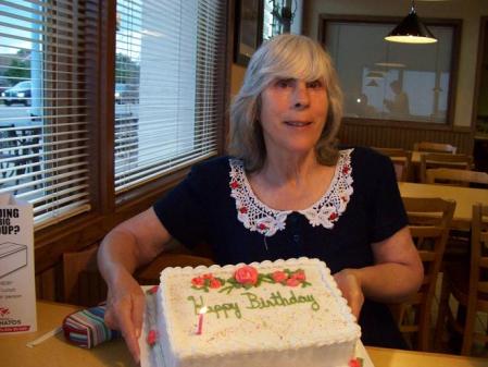 61st Birthday cake