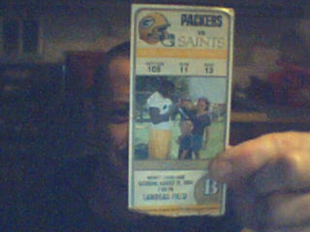 Saints at Packers Lambeu Stadium