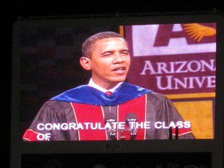 Pres. Obama, ASU 2009 Commencement Speaker