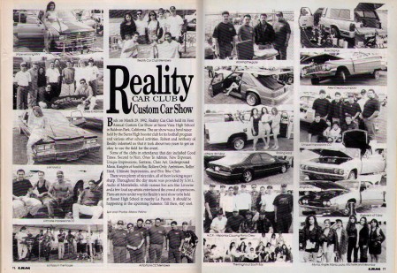 Reality Car Club Custom Car Show