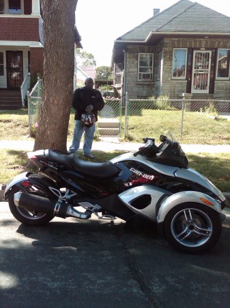 ME & MY SPYDER AUGUST 2009