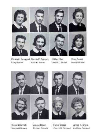 Senior Photos - Class of '60