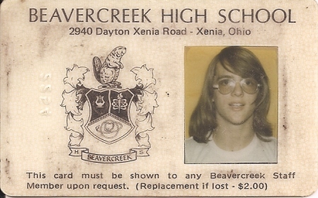 Student ID, front side