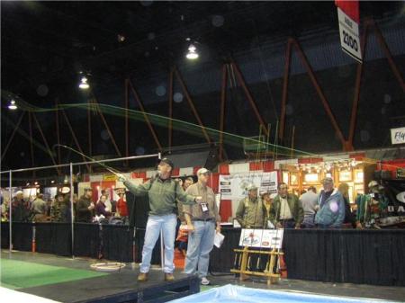 Fly Casting Contest CalExpo Sportsman Show