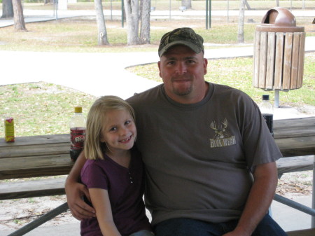 My grand daughter  Skylar and her father