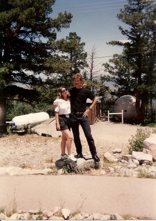 Cecilia and Cecil on Mount Sandi, New Mexico