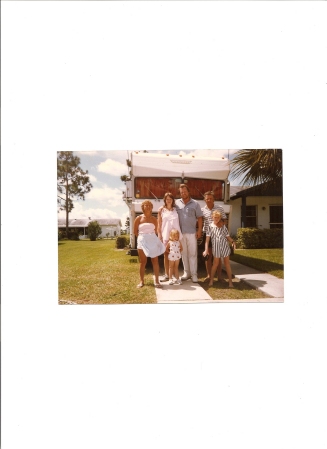 1987-JOE&second wife/with cousin in florida