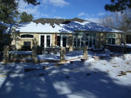 Winter day at home in Colorado