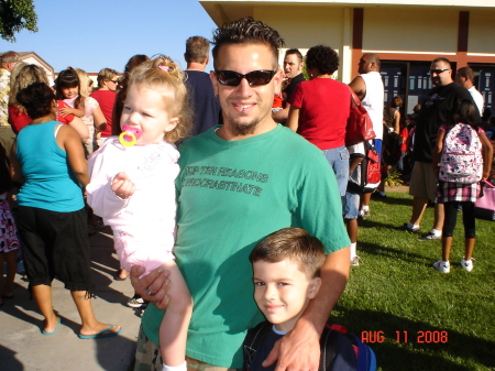 My son Jeff and his 2 kids Jeffery and Jocelyn