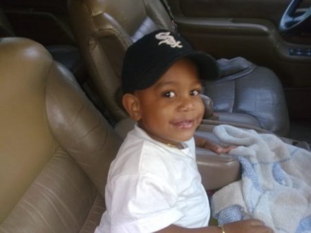 jaylin chilling in the truck