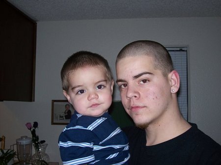 My son Frank, and his son Josiah