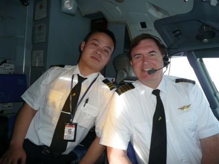 With Chinese Co-Pilot