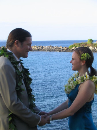 Our wedding, Kapalua Bay, Maui