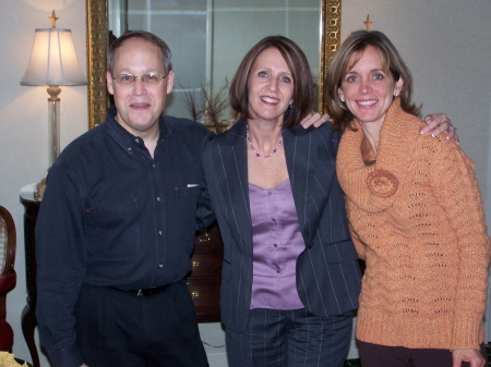 Bill Fisher, me & Lisa Rands