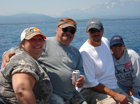 Fishing on Lake Tahoe