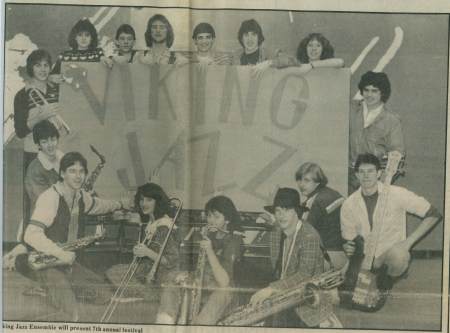 NKHS Jazz Band Feb '83.
