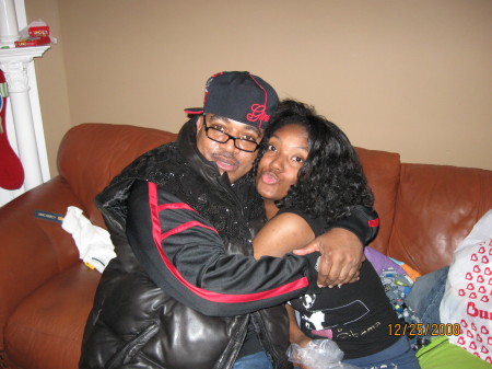 Rick and Tyeshia (my daughter )