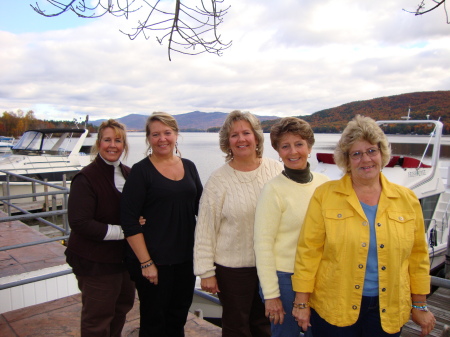 Just the girls...Karen, Bon, Joan, Charl, Con