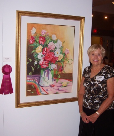 Donna & Award Winner-Art League/Bonita Springs