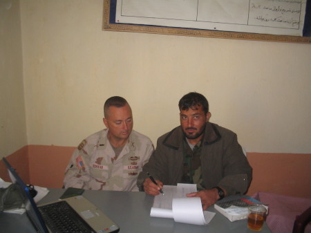 Me training SFC Mohammad Tayyib