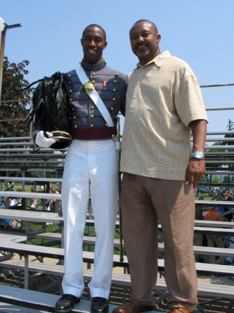 Proud Papa after Westpoint Parade