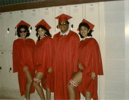 Cap n gown day 1985