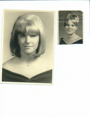 Linda & Kelley-Graduation 1966