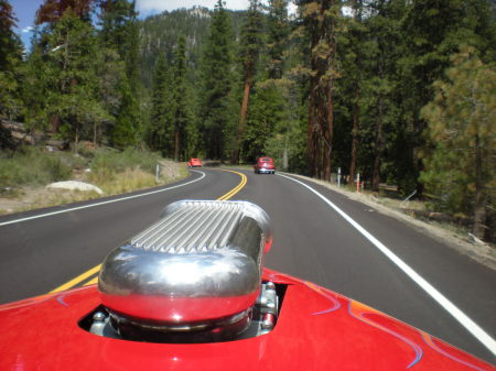 Riding in Willy's around Lake Tahoe n2009