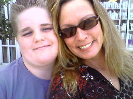 Chase & Mom last summer 2008