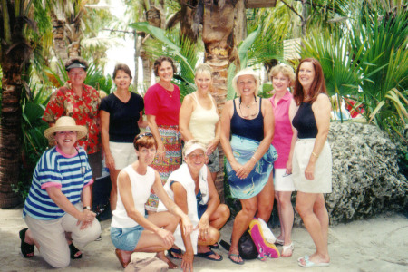 DuVal Beach Babes at Seacrets in O.C. 2001