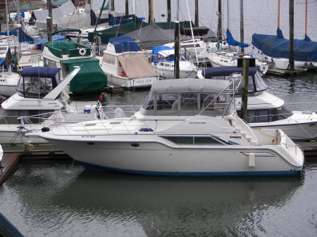 The new boat at Quartermaster Feb 09