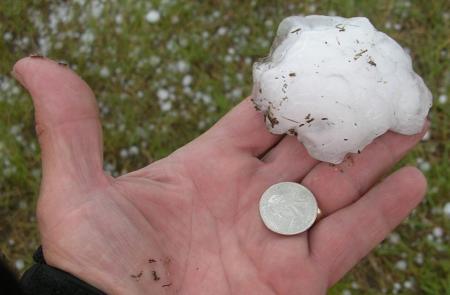 Hail Storm Sturgis, SD 2009