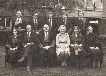 Members of the Senior Common Room, 1976-77