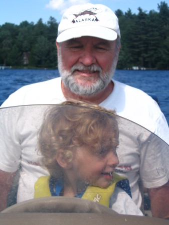 boating with Kai #5 grandchild