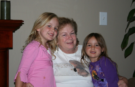 Sherri and her grandkids Maddie and Sonnie