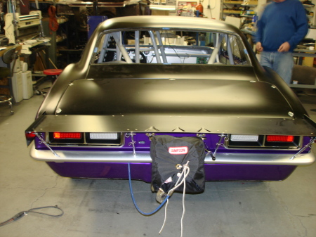 car he was building for Royal Purple