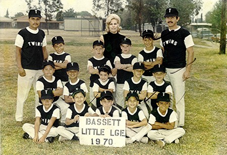 1970 Bassett Little League Pee Wee Twins