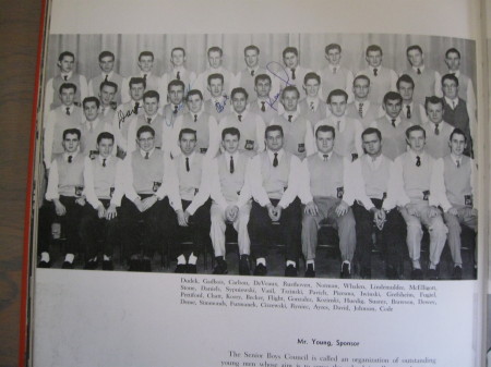 1958 Senior Boys Council
