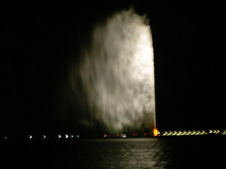 King Fahd's Fountain in the Bay of Jeddah