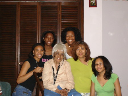 Grandma and family (100 yrs young)