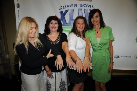 Connie, Karen, Chris & Mia with SBXLIII Ring