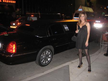 my sister's bday limo