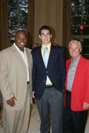 Son, Josh with NC State Coach