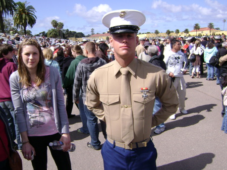 new Marine grad from MCRD-San Diego