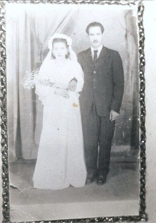 MY MOM AND DAD WEDDING 1938