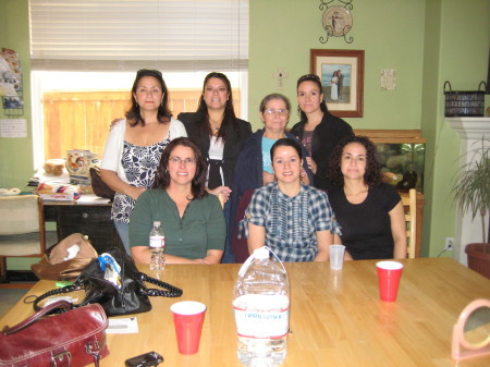 My mom & all my sisters